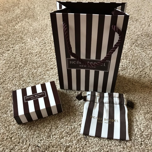 Henri Bendel Gift Bag NEW 4.5/" x 6.5/" x 2.25/"